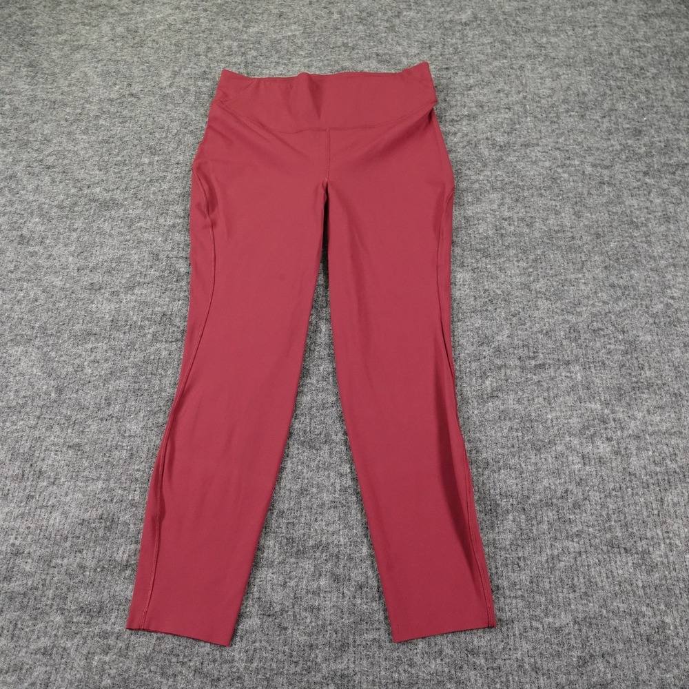 Lululemon‎ Pants Womens 12 Red Base Pace High Rise Yoga Athletic Gym LW5DKHS